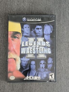 Nintendo GameCube Legends of Wrestling II Video Game 🎮 Hulk Hogan